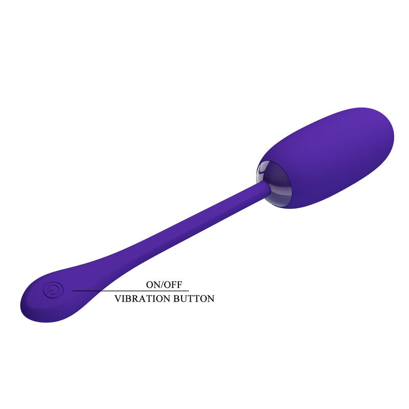 HUEVO VIBRADOR PRETTY LOVE - JULIUS IMPERMEBLE & RECARGABLE LILA