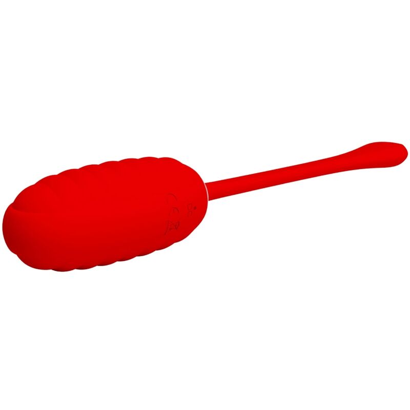 HUEVO VIBRADOR PRETTY LOVE - KIRK RECARGABLE ROJO