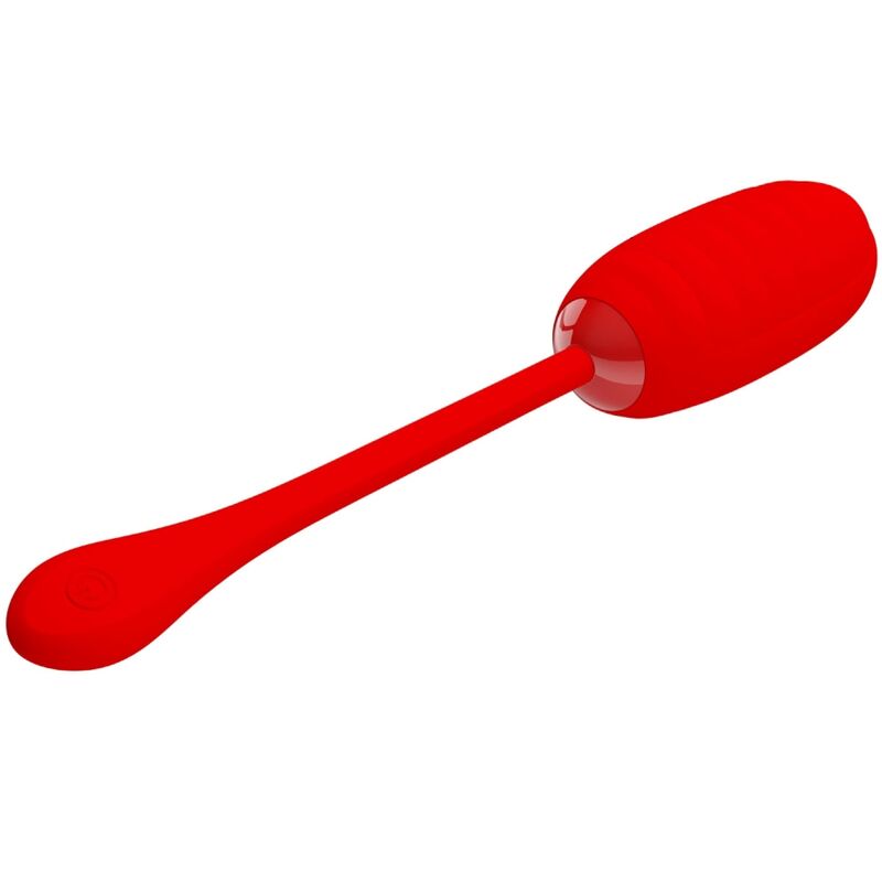 HUEVO VIBRADOR PRETTY LOVE - KIRK RECARGABLE ROJO