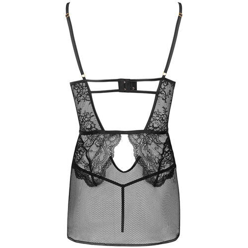FALDA + PANTY NEGRO LIVCO CORSETTI FASHION - BARIRIN LC 90633