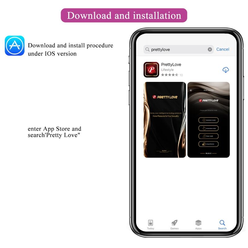 HUEVO VIBRADOR PRETTY LOVE - CATALINA APP + CONTROL REMOTO LILA