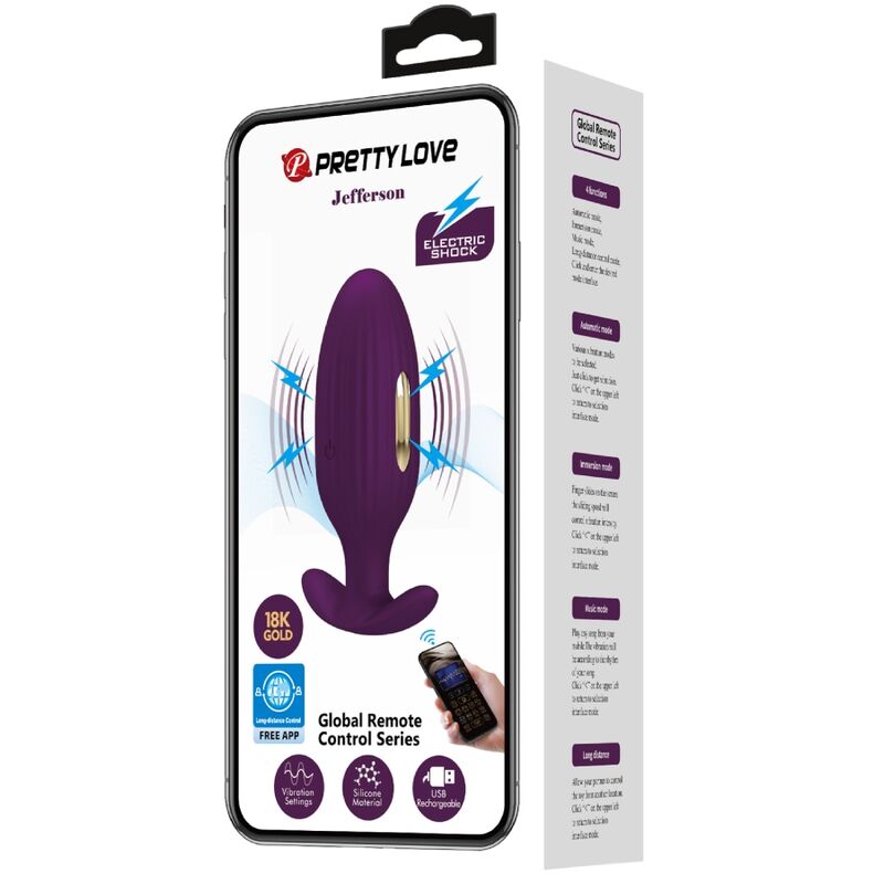 PLUG ANAL CON APP PRETTY LOVE - JEFFERSON LILA
