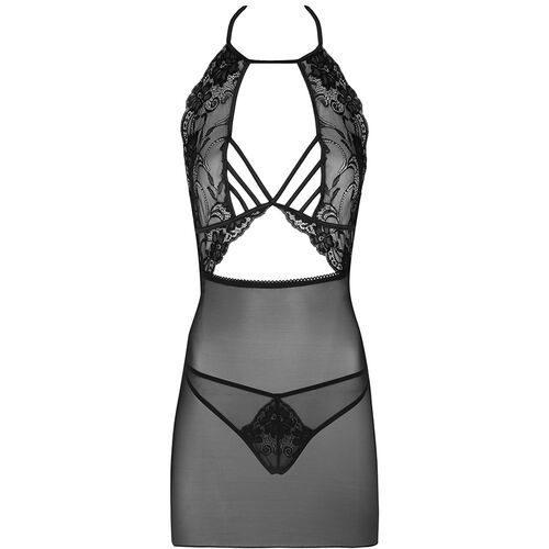 FALDA + PANTY NEGRO LIVCO CORSETTI FASHION - MALVIAMI LC 90625