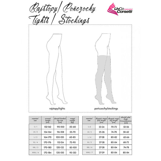 LIVCO CORSETTI FASHION - MIRANEIT LC XG021 MEDIAS NEGRO TALLA ÚNICA