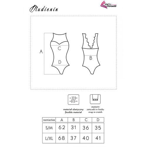 BODY NEGRO LIVCO CORSETTI FASHION - MUDIENIN LC 90654