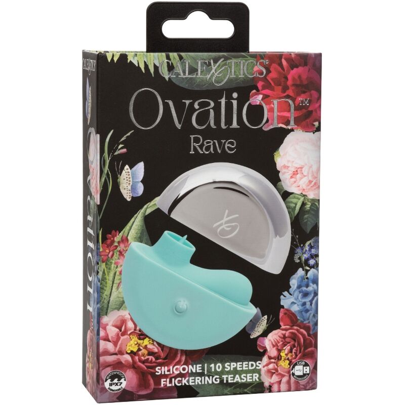 ESTIMULADOR DE CLÍTORIS - OVATION RAVE VERDE AGUA