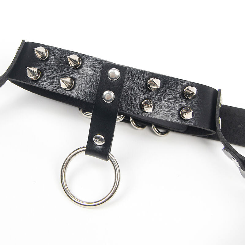 ARNÉS SUJETADOR SUBBLIME - COLLAR CON CADENAS TALLA ÚNICA