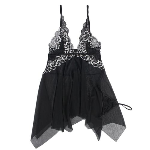 BABYDOLL SUBBLIME - TELA TUL PECHO ENCAJE S/M