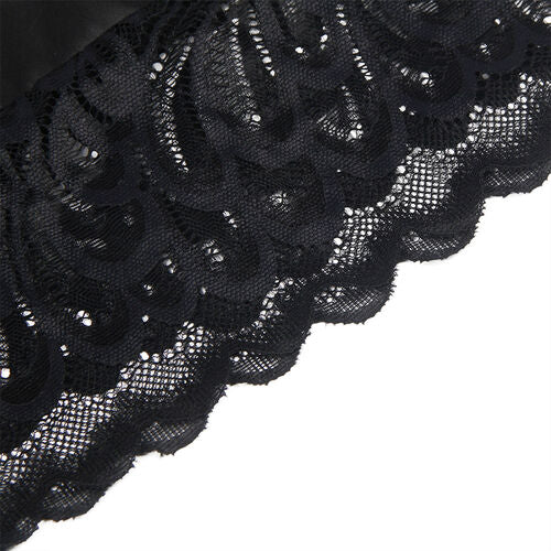BABYDOLL SUBBLIME - CON ESTAMPADO FLORAL PECHO NEGRO S/M