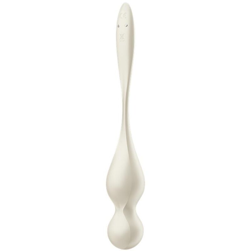 BOLAS VIBRADORAS 78.3 GRAMOS SATISFYER - LOVE BIRDS BLANCO