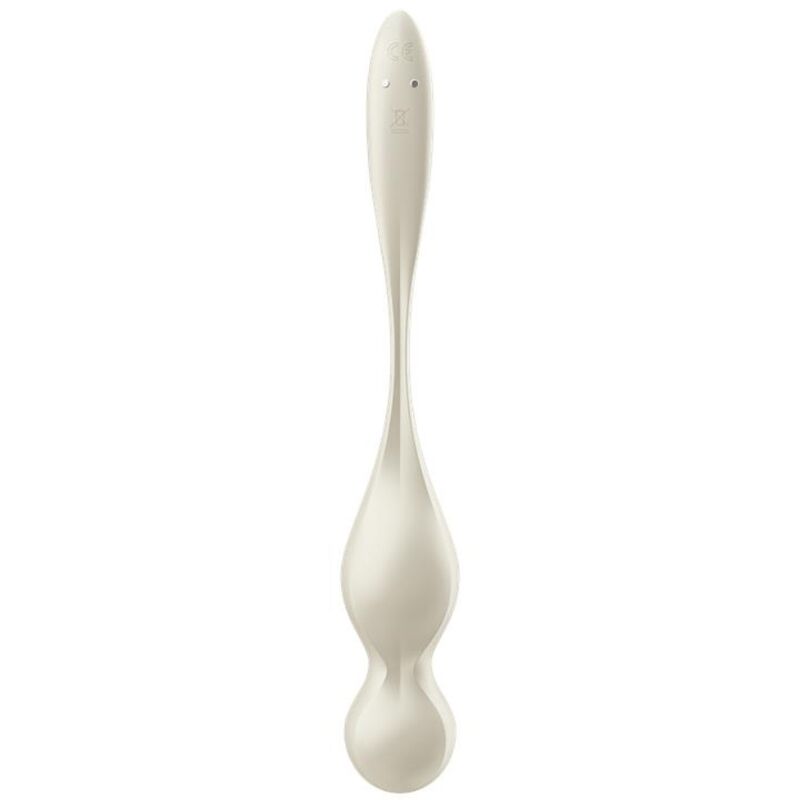 BOLAS VIBRADORAS 78.3 GRAMOS SATISFYER - LOVE BIRDS BLANCO