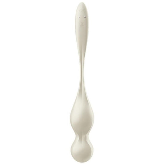 BOLAS VIBRADORAS 78.3 GRAMOS SATISFYER - LOVE BIRDS  BLANCO