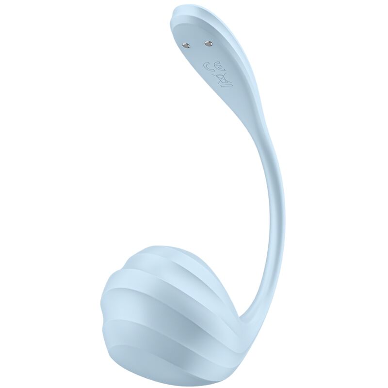 HUEVO VIBRADOR SATISFYER - SMOOTH PETAL ESTIMULADOR PUNTO G CELESTE APP GRATUITA