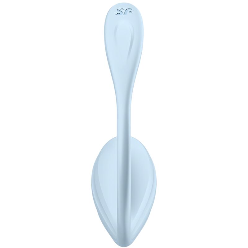 HUEVO VIBRADOR SATISFYER - SMOOTH PETAL ESTIMULADOR PUNTO G CELESTE APP GRATUITA