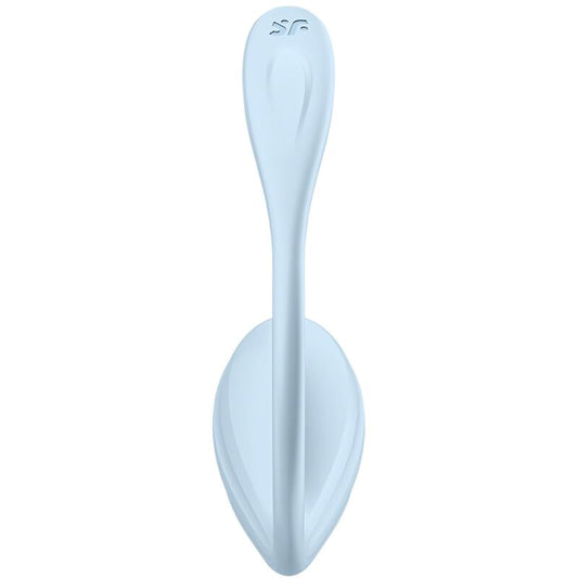 HUEVO VIBRADOR SATISFYER - SMOOTH PETAL ESTIMULADOR PUNTO G CELESTE APP GRATUITA