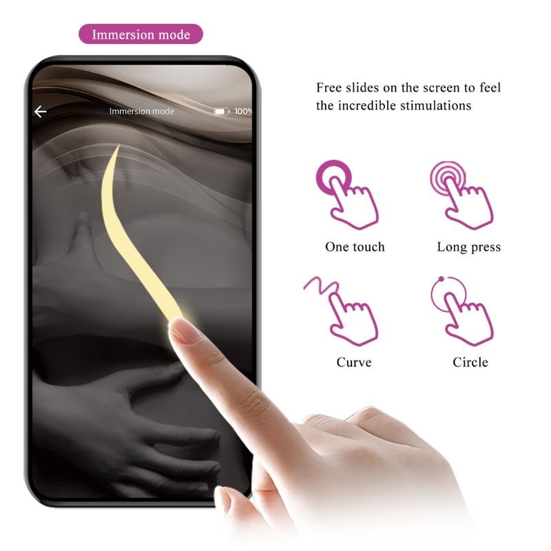HUEVO VIBRADOR PRETTY LOVE - CASPER RECARGABLE MORADO