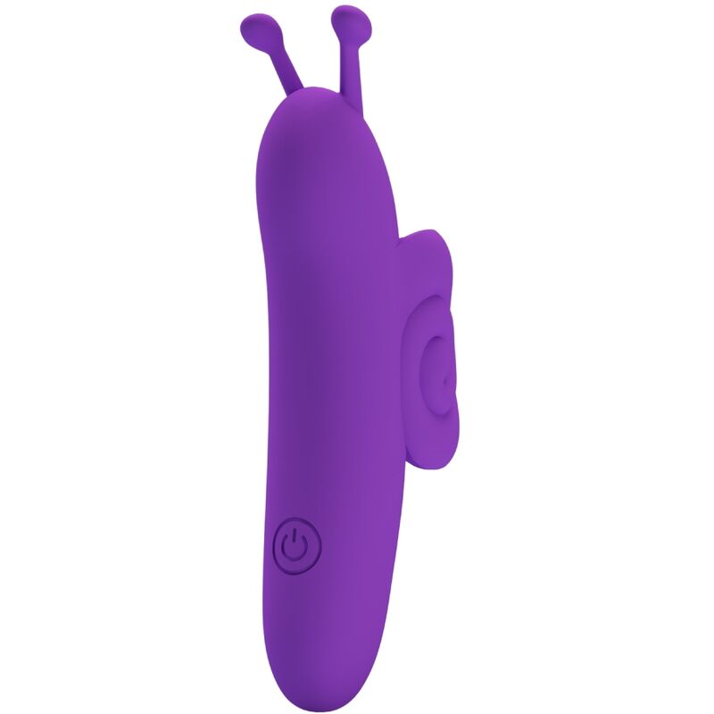 SNAIL HONEY FINGER VIBRADOR DE DEDO MORADO RECARGABLE USB
