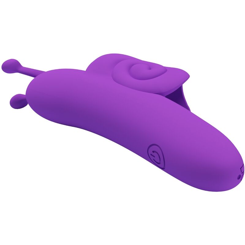 SNAIL HONEY FINGER VIBRADOR DE DEDO MORADO RECARGABLE USB