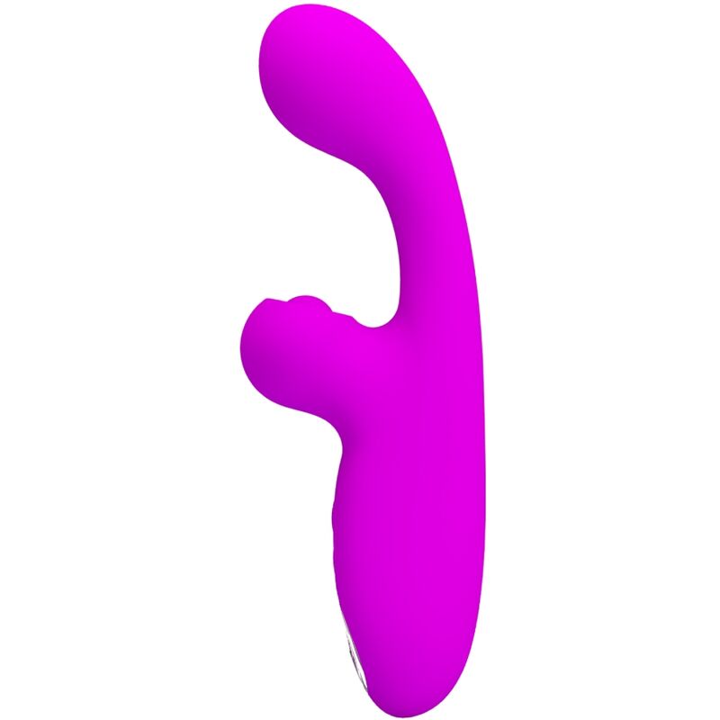 PRETTY LOVE - SKYLAR VIBRADOR RABBIT ESTIMULADOR LED PÚRPURA