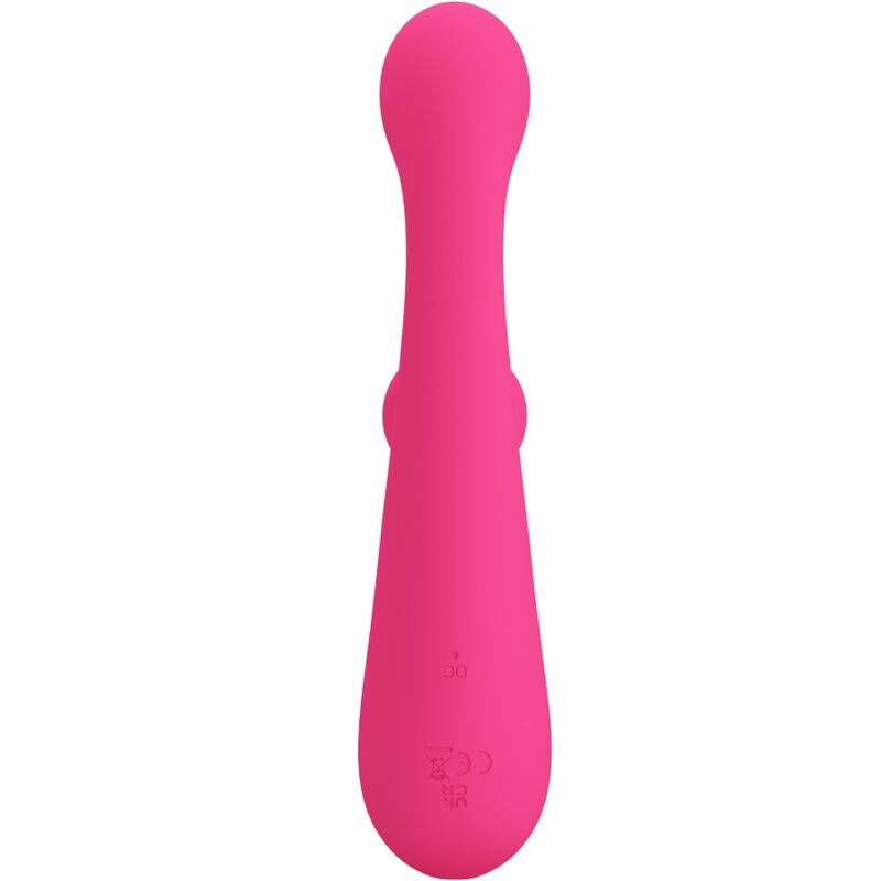 PRETTY LOVE - SKYLAR VIBRADOR RABBIT ESTIMULADOR CON LED ROSA