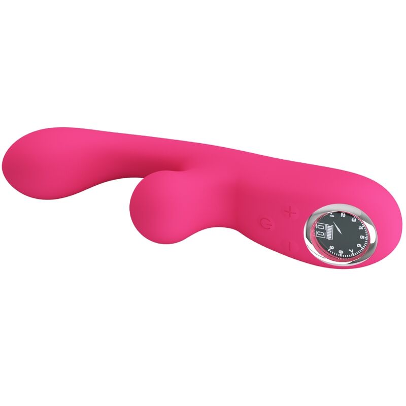 PRETTY LOVE - SKYLAR VIBRADOR RABBIT ESTIMULADOR CON LED ROSA