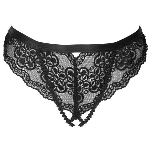 PANTY CON APERTURA NEGRO LIVCO CORSETTI FASHION - OKSURIN