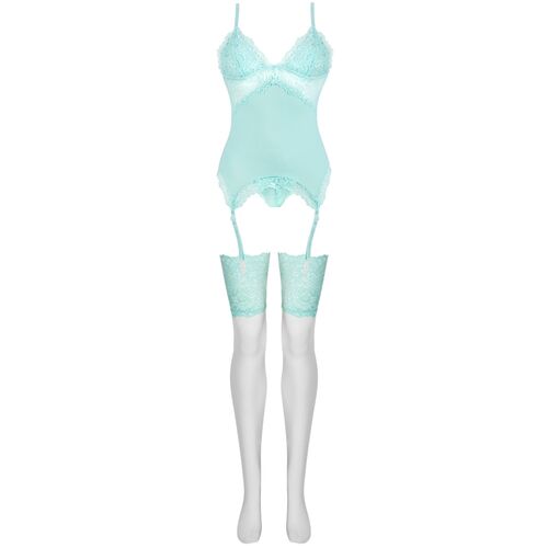 SET CORSET + PANTY + MEDIAS LIVCO CORSETTI FASHION - PERSINNE MIT EMPORIO