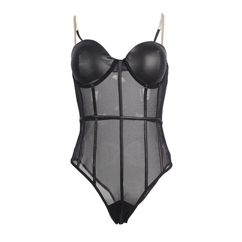 BODY SUBBLIME - TIRANTAS CADENA NEGRO S/M