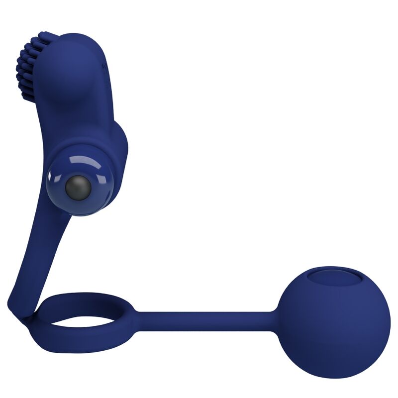 REMINGTON DOBLE ANILLO VIBRADOR CON PLUG AZUL