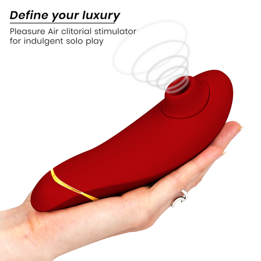 PREMIUM 2 ESTIMULADOR DE CLÍTORIS WOMANIZER BURDEOS