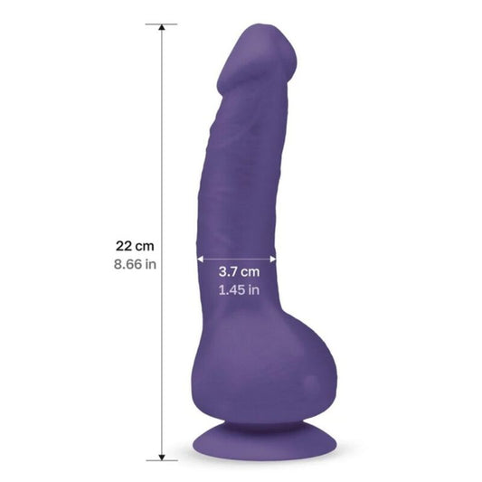 VIBRADOR REALISTICO 22 X 3'7 CMG-VIBE - GREAL 2 VIOLETA