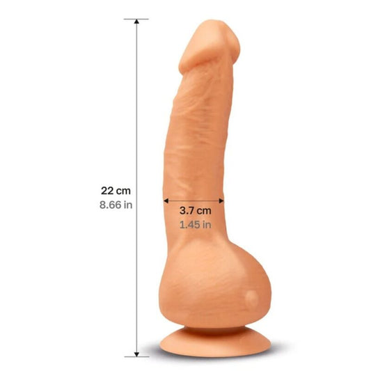 VIBRADOR REALISTICO 22 X 6 CM G-VIBE - GREAL 2 NATURAL
