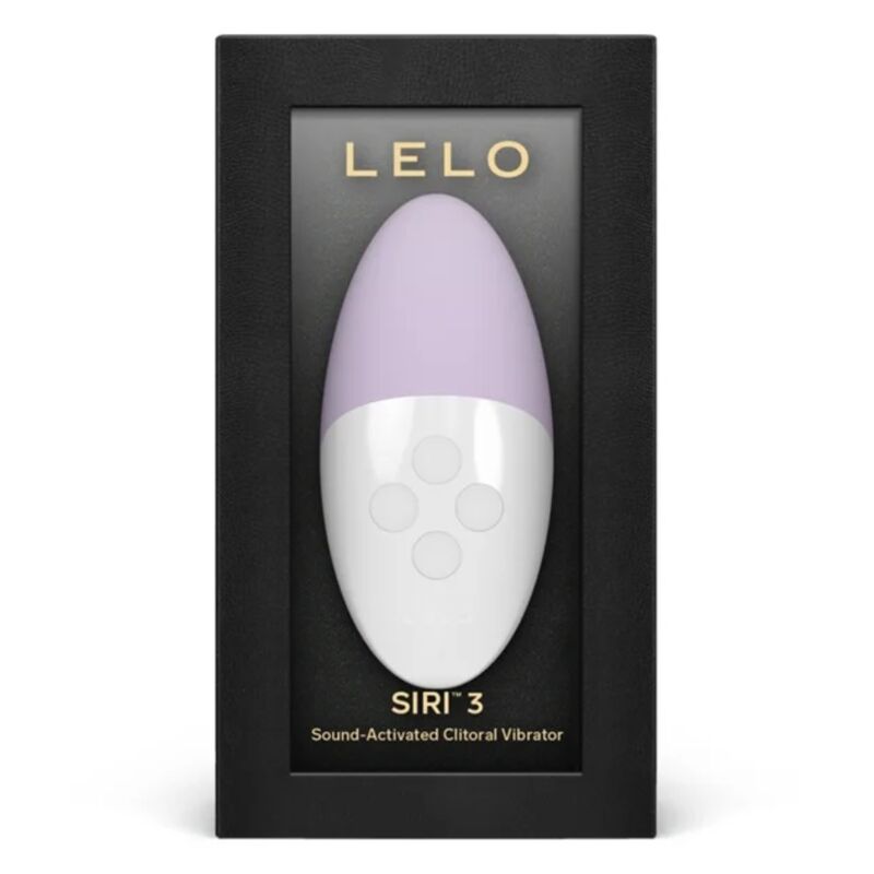 MASAJEADOR ESTIMULADOR DE CLITORIS LELO - SIRI 3 LAVANDA
