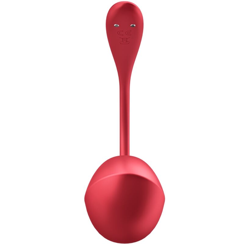 HUEVO VIBRADOR SATISFYER - SHINY PETAL ESTIMULADOR PUNTO G CONTROL REMOTO ROJO APP GRATUITA