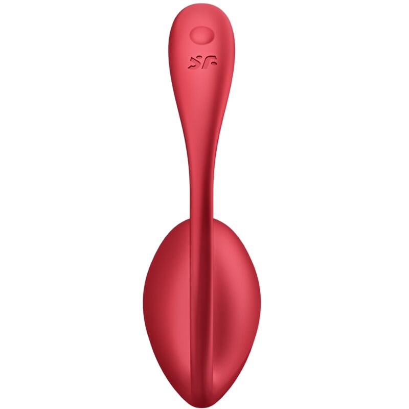 HUEVO VIBRADOR SATISFYER - SHINY PETAL ESTIMULADOR PUNTO G CONTROL REMOTO ROJO APP GRATUITA