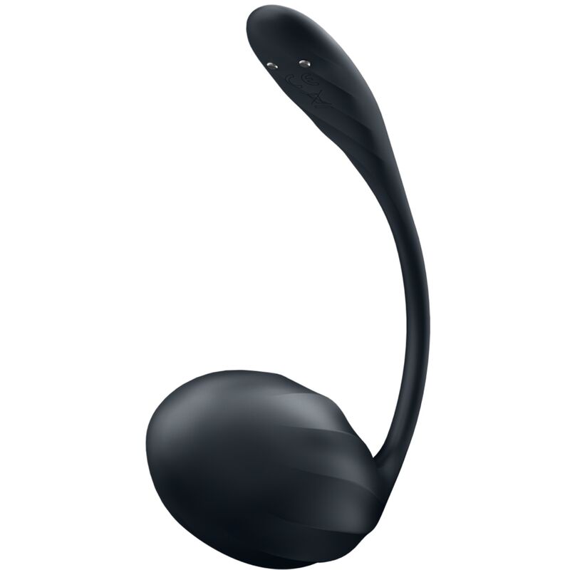 HUEVO VIBRADOR SATISFYER - RIBBED PETAL ESTIMULADOR PUNTO G CONTROL REMOTO NEGRO APP GRATUITA