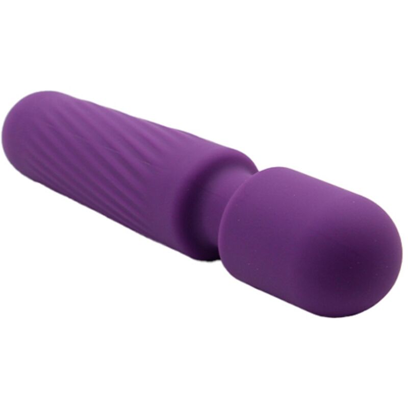 YOUR MAGIC MINI MASAJEADOR WAND RECARGABLE USB 10 VIBRACIONES MORADO