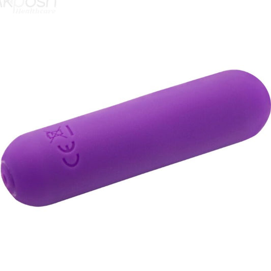 SPLASH HAHA BALA VIBRADORA SILICONA 10 VIBRACIONES 75 X 19 CM MORADO RECARGABLE USB