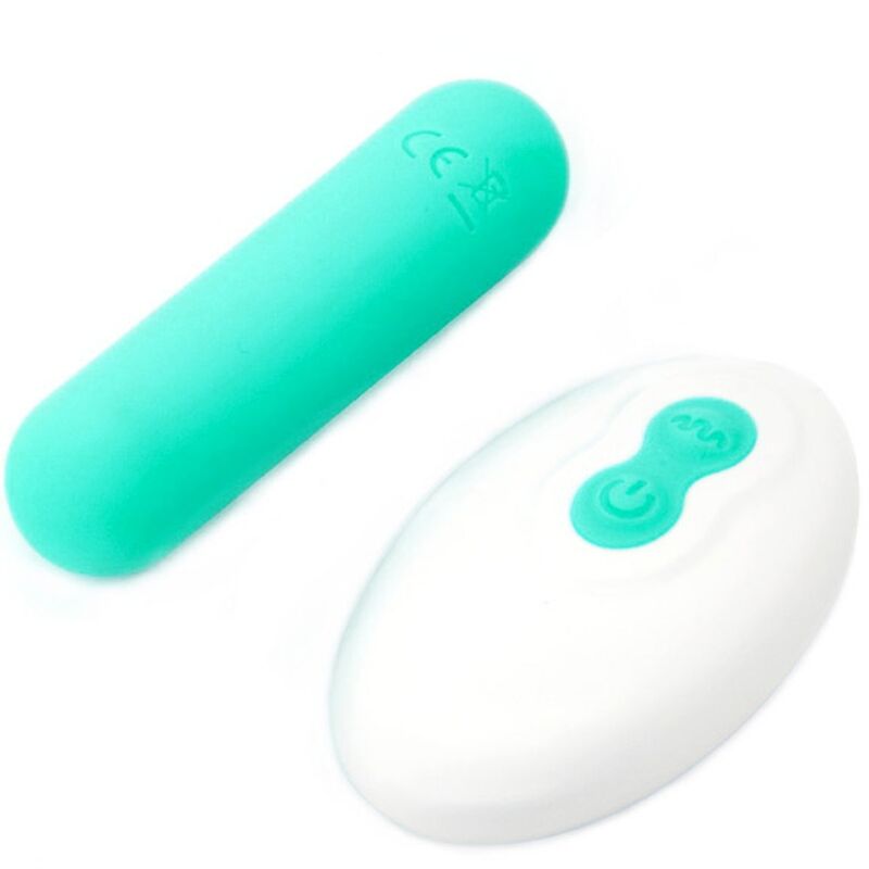 SPLASH JOLINE BALA VIBRADORA CON CONTROL REMOTO 10 VIBRACIONES 65 X 15 CM VERDE RECARGABLE USB
