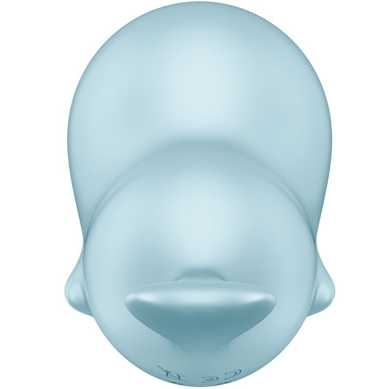 SASSY SEAL ESTIMULADOR Y VIBRADOR ONDAS DE PRESIÓN SATISFYER AZUL