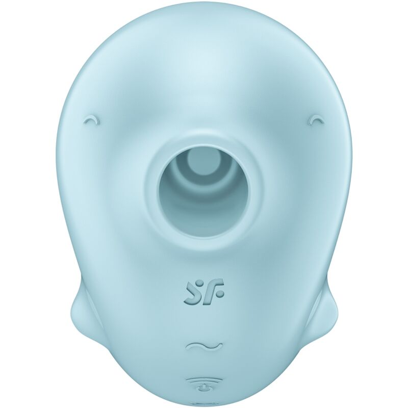 SASSY SEAL ESTIMULADOR Y VIBRADOR ONDAS DE PRESIÓN SATISFYER AZUL