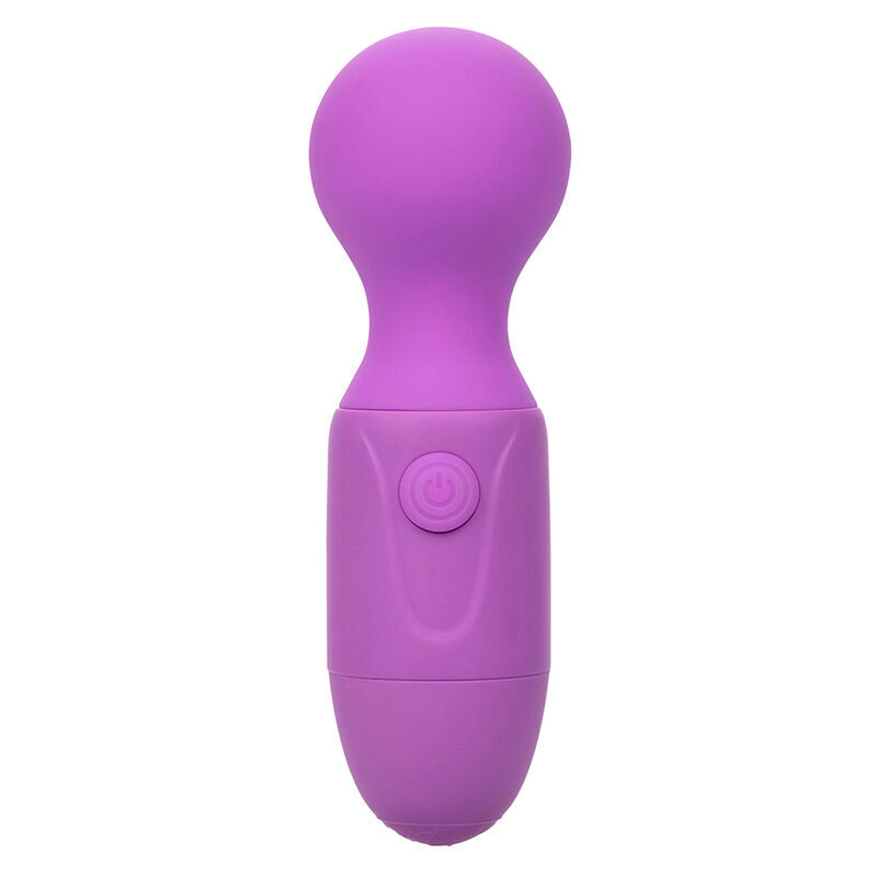 FIRST TIME MINI MASAJEADOR WAND RECARGABLE 10 VIBRACIONES VIOLETA CALEXOTICS