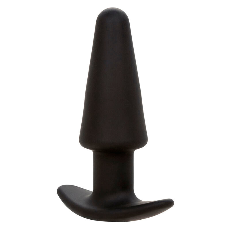 PLUG ANAL VIBRADOR CÓNICO SILICONA UNISEX RECARGABLE CALEXOTICS - ROCK BOTTOM
