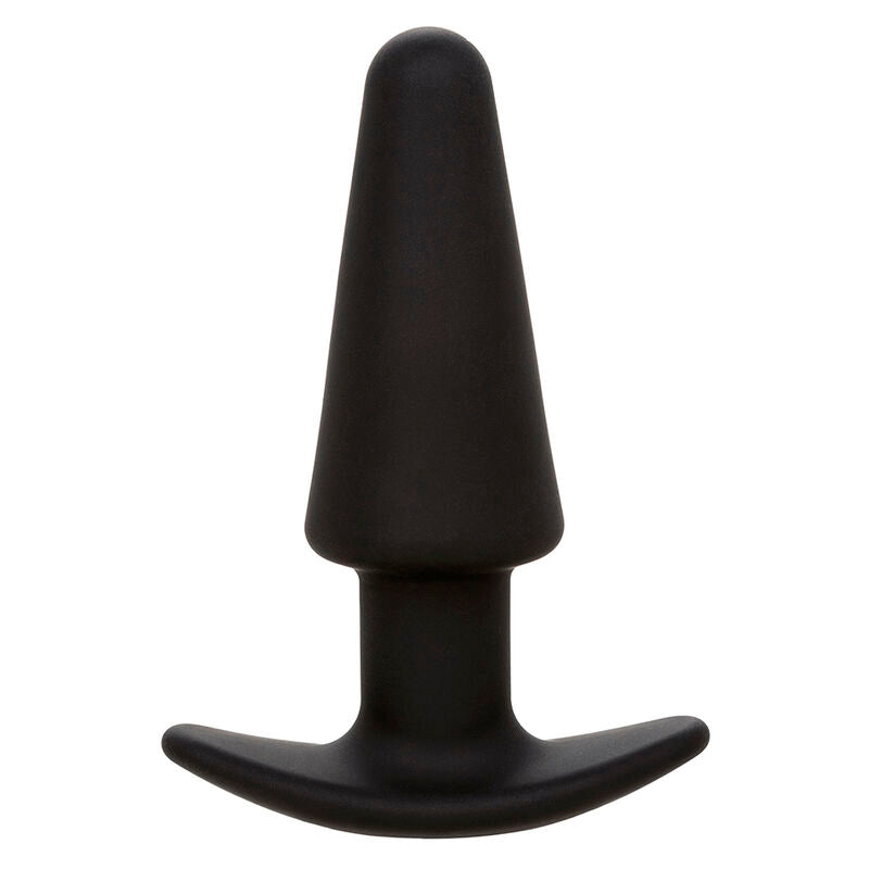 PLUG ANAL VIBRADOR CÓNICO SILICONA UNISEX RECARGABLE CALEXOTICS - ROCK BOTTOM