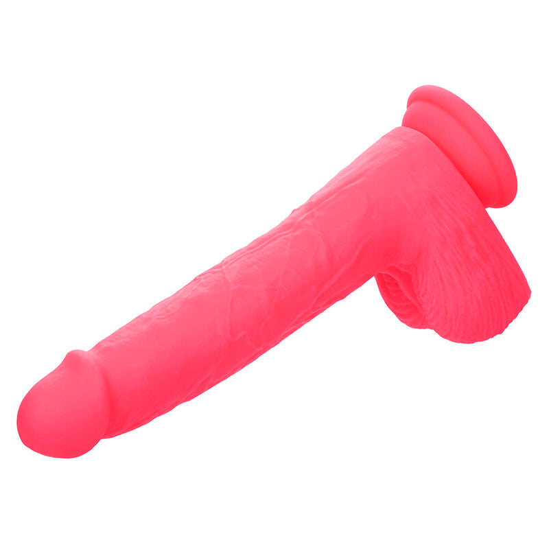 VIBRADOR REALÍSTICO 17,5 X 4,5 CM CALEXOTICS - STUDS 10 VIBRACIONES Y ROSA