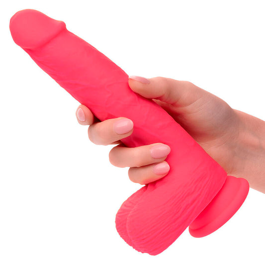 VIBRADOR REALÍSTICO 17,5 X 4,5 CM CALEXOTICS - STUDS 10 VIBRACIONES Y ROSA