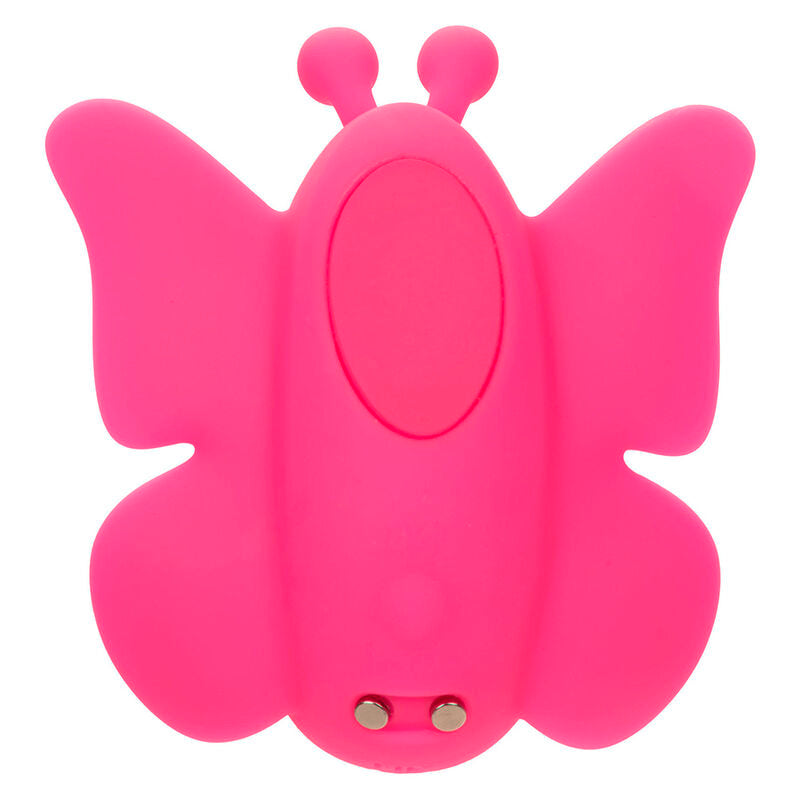 NEON VIBES THE FLUTTER VIBE VIBRADOR DE DEDO ROSA RECARGABLE USB CALEXOTICS