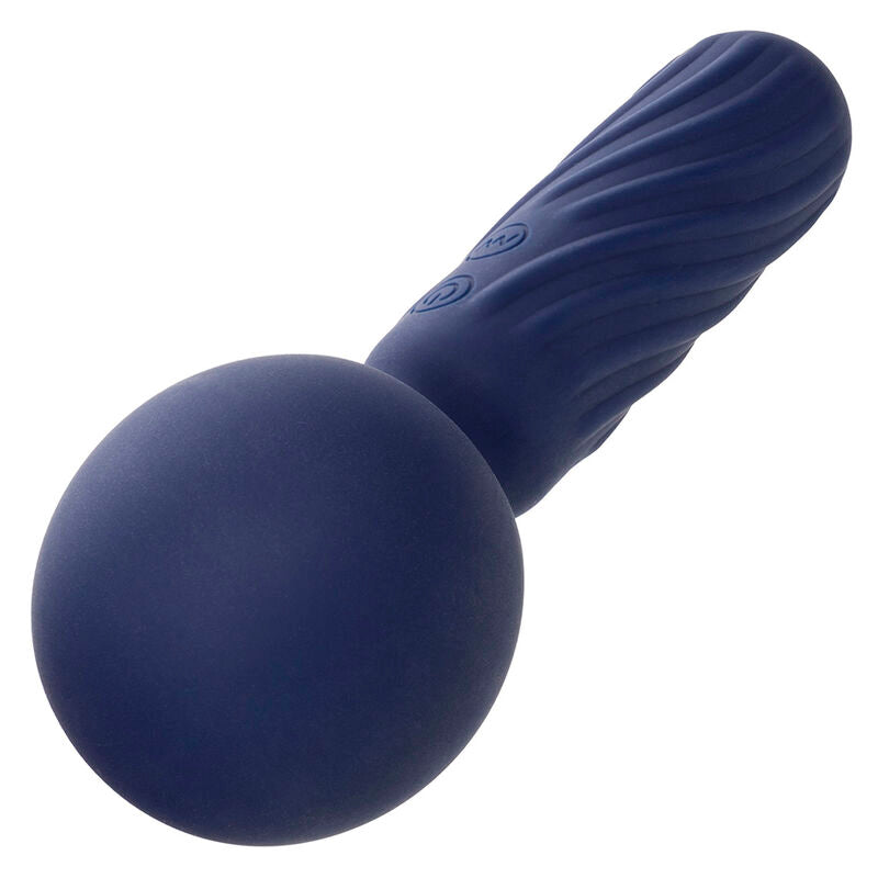 CHARISMA SEDUCTION MASAJEADOR WAND 12 FUNCIONES MORADO RECARGABLE USB CALEXOTICS