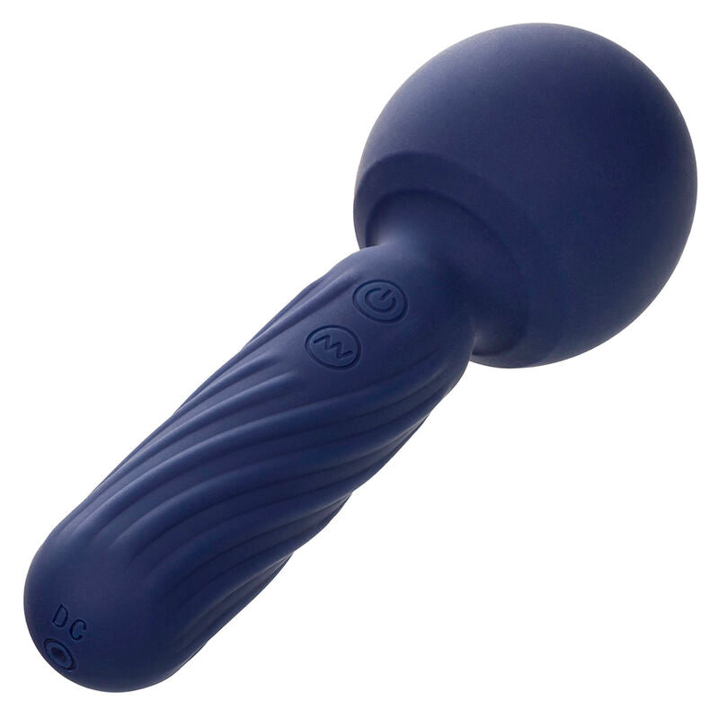 CHARISMA SEDUCTION MASAJEADOR WAND 12 FUNCIONES MORADO RECARGABLE USB CALEXOTICS