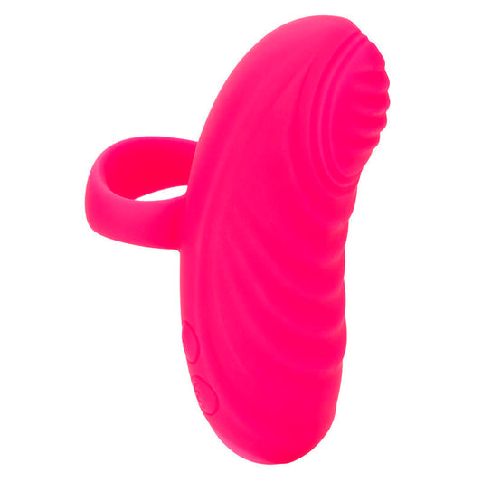 ENVY VIBRADOR PARA DEDO TAPPING 7 VIBRACIONES ROSA RECARGABLE USB CALEXOTICS